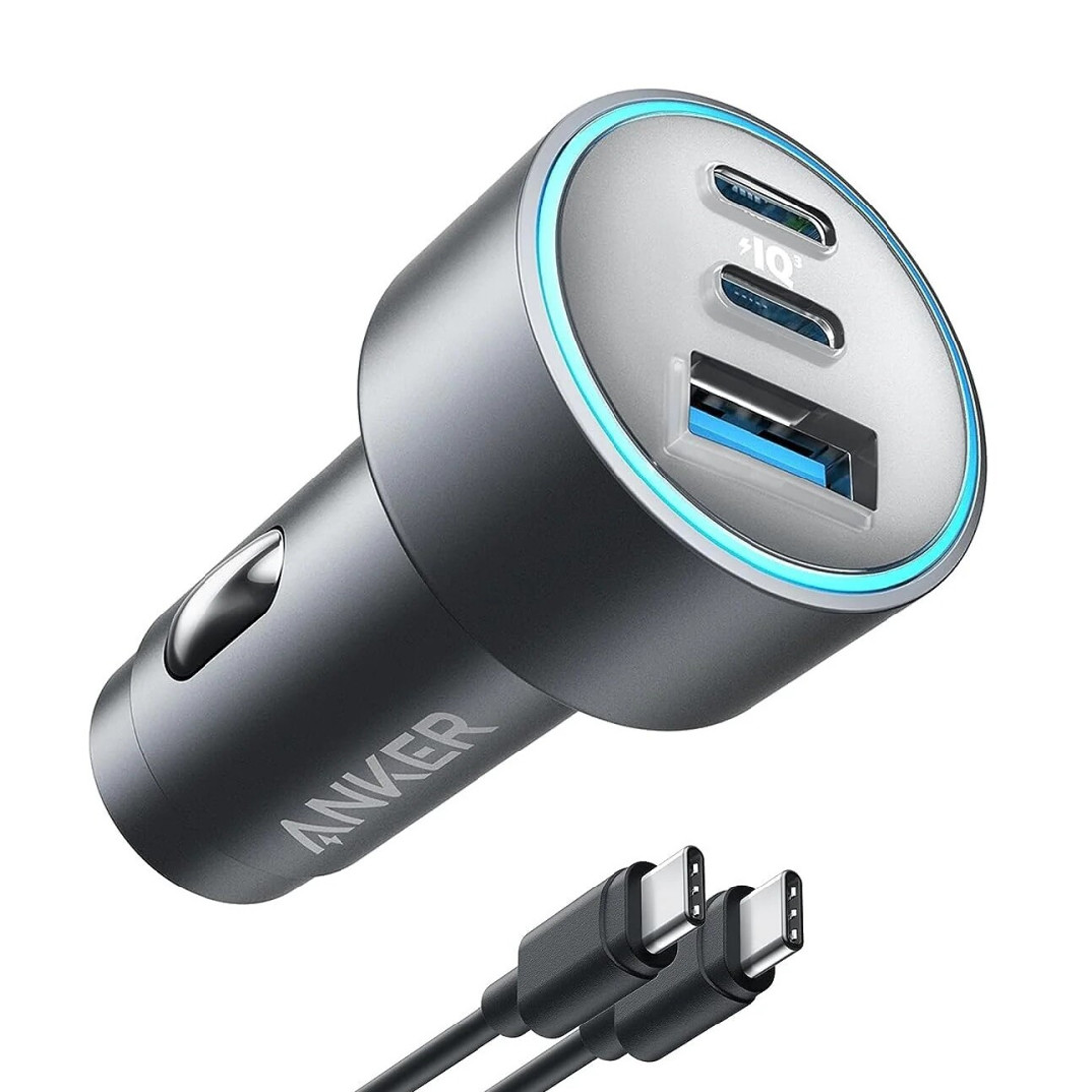 Anker 535 Car Charger (67W) with Cable Bundle – شاحن - Store 974 Electronics WLL  | ستور٩٧٤ للالكترونيات ذ.م.م