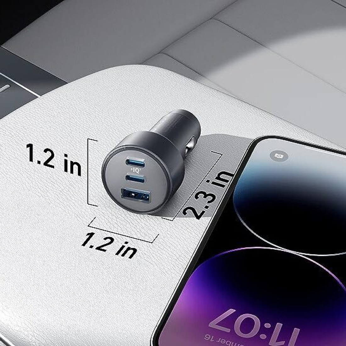 Anker 535 Car Charger (67W) with Cable Bundle – شاحن - Store 974 Electronics WLL  | ستور٩٧٤ للالكترونيات ذ.م.م