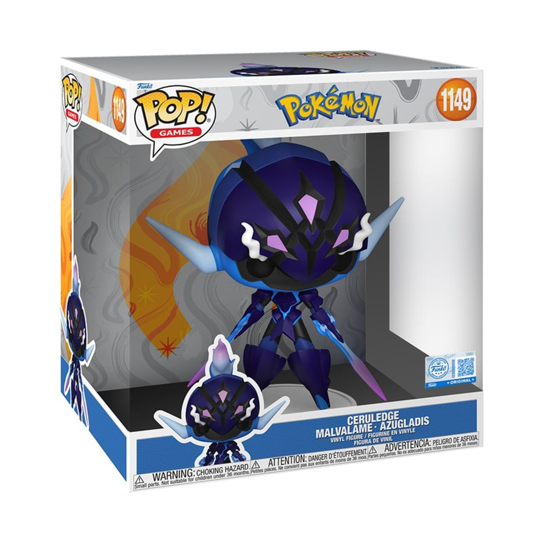Funko Pop Jumbo! Games: Pokemon - Ceruledge #1149 - مجسم
