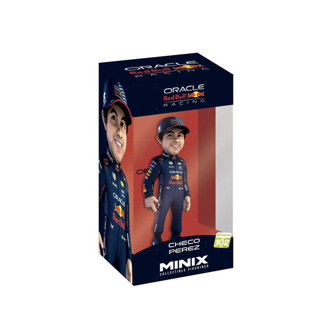 Minix Sports Red Bull Checo Pérez - دمية - Store 974 Electronics WLL  | ستور٩٧٤ للالكترونيات ذ.م.م