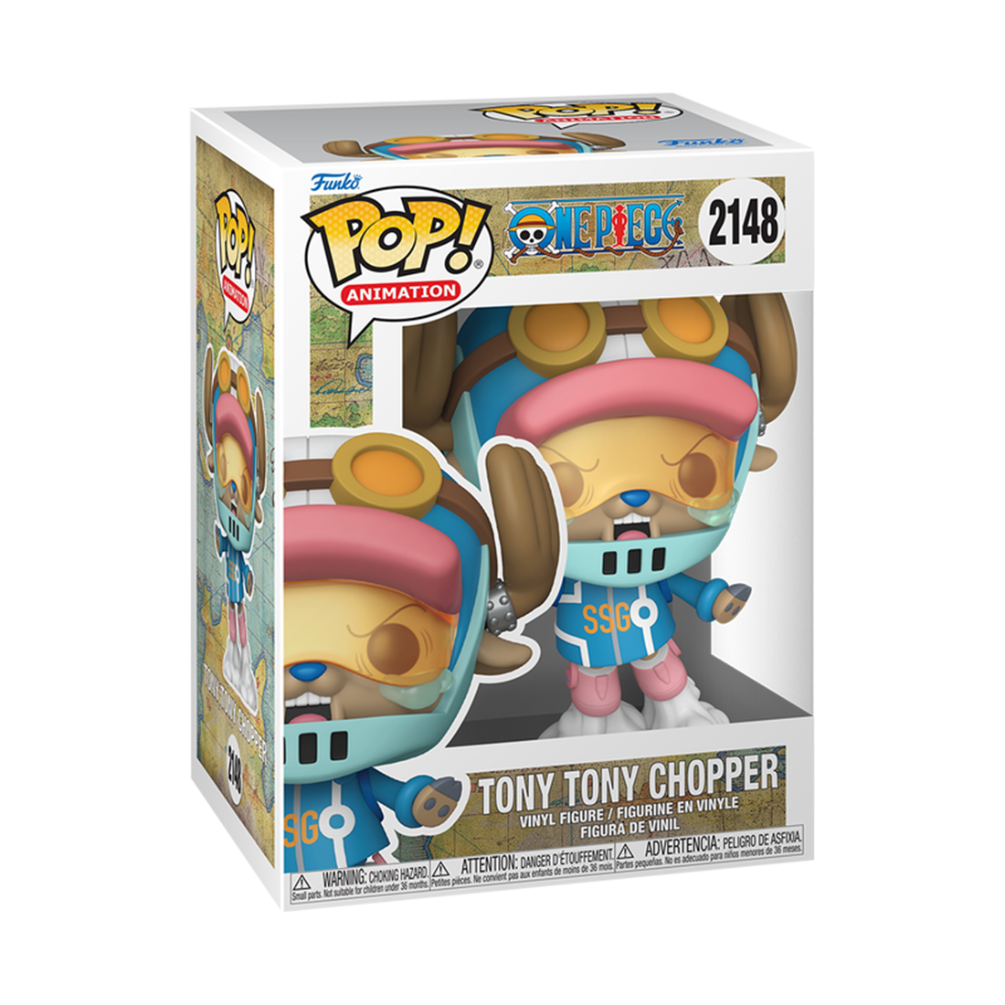 Pop! Animation: One Piece S12 - Chopper (Egg) #2148 - مجسم Pop! Animation: One Piece S12 - Chopper (Egg) #2148 - مجسم