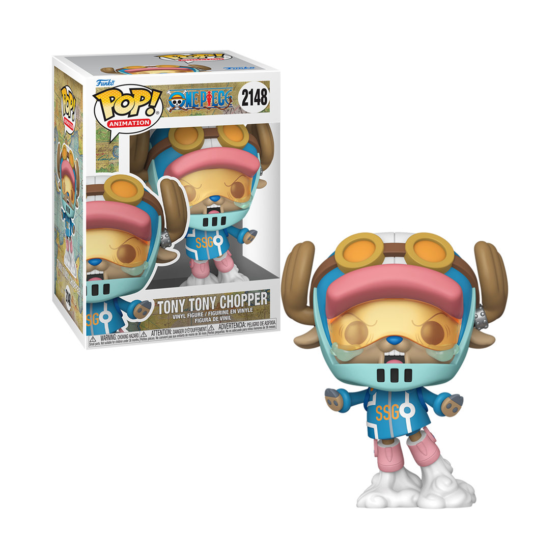 Pop! Animation: One Piece S12 - Chopper (Egg) #2148 - مجسم Pop! Animation: One Piece S12 - Chopper (Egg) #2148 - مجسم