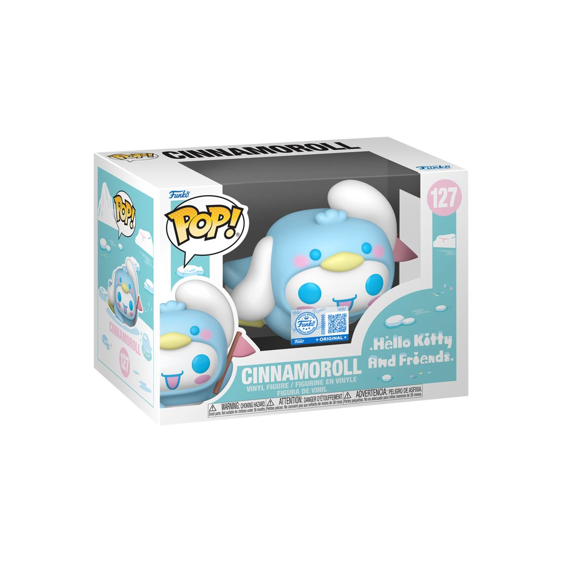 Pop! Animation: Sanrio - Cinnamoroll Winter (Exc) #127 - مجسم