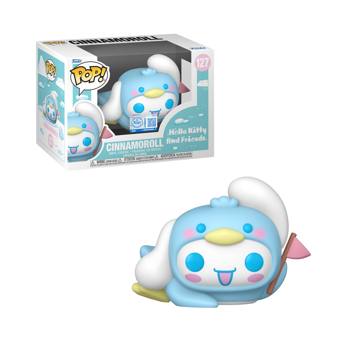 Pop! Animation: Sanrio - Cinnamoroll Winter (Exc) #127 - مجسم