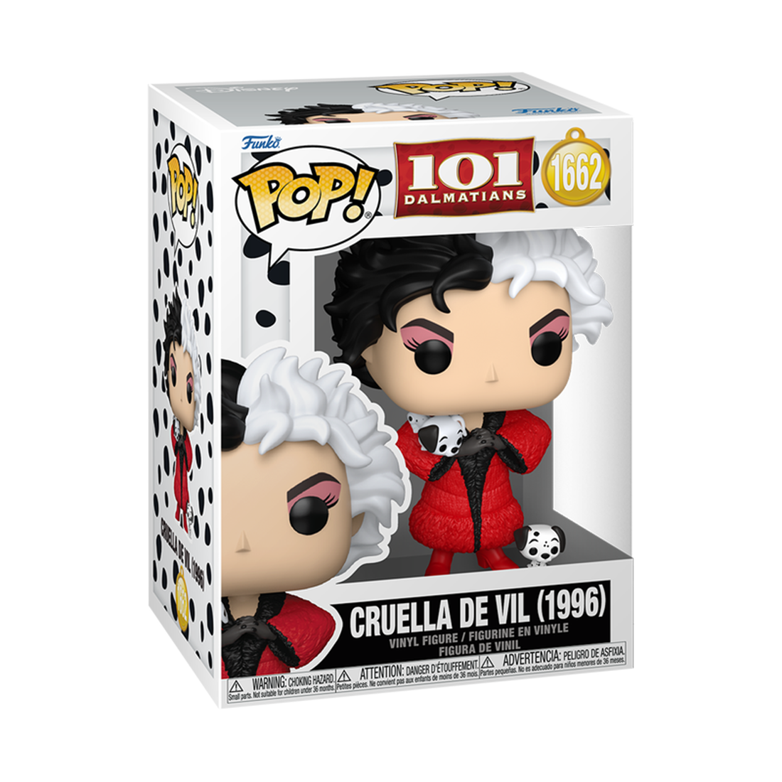 Funko Pop! Disney: 101 Dalmatians (1996) - Cruella De Vil #1662 - مجسم