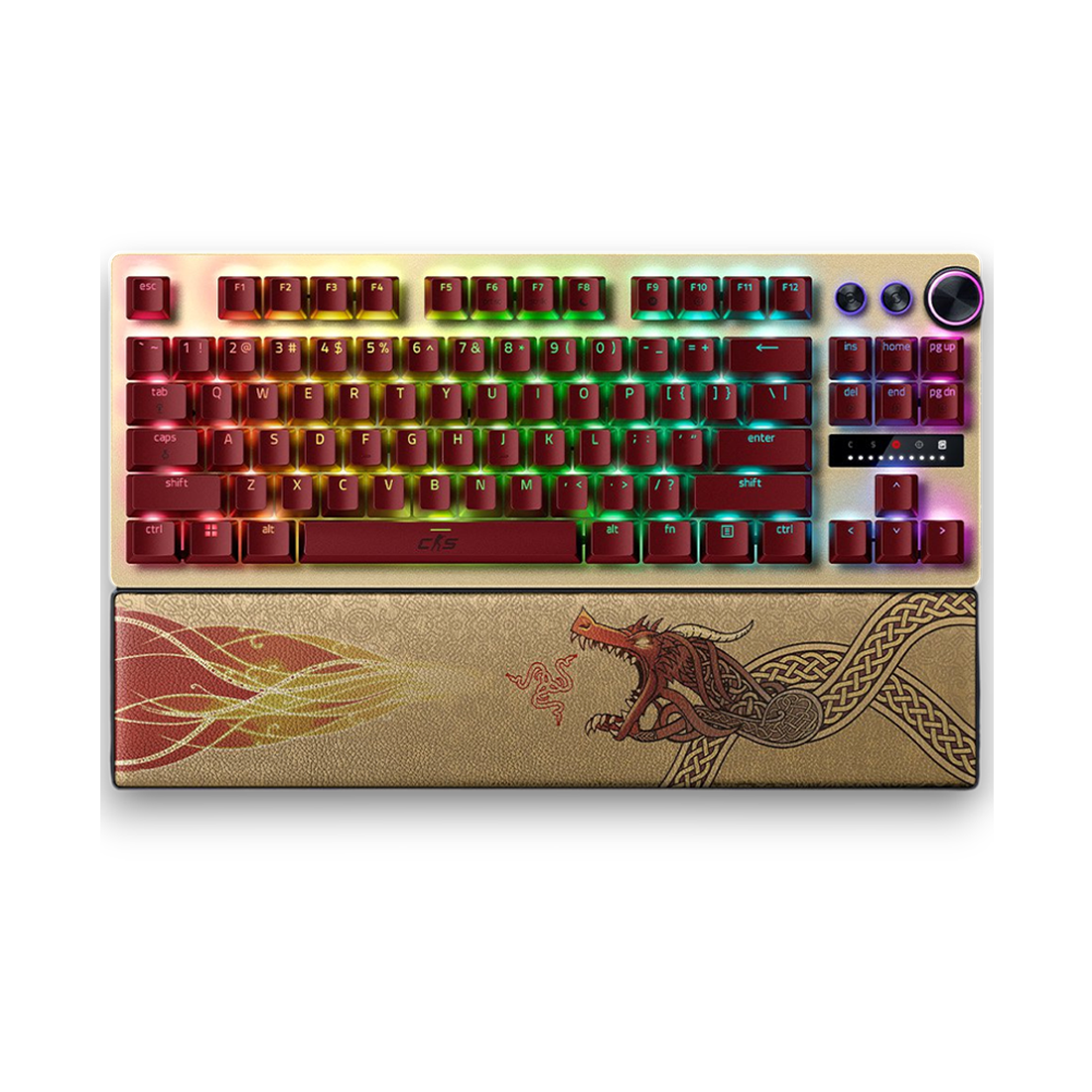 Razer Huntsman V3 Pro Tenkeyless Analog Optical Esports Keyboard - CS2 Edition - لوحة مفاتيح