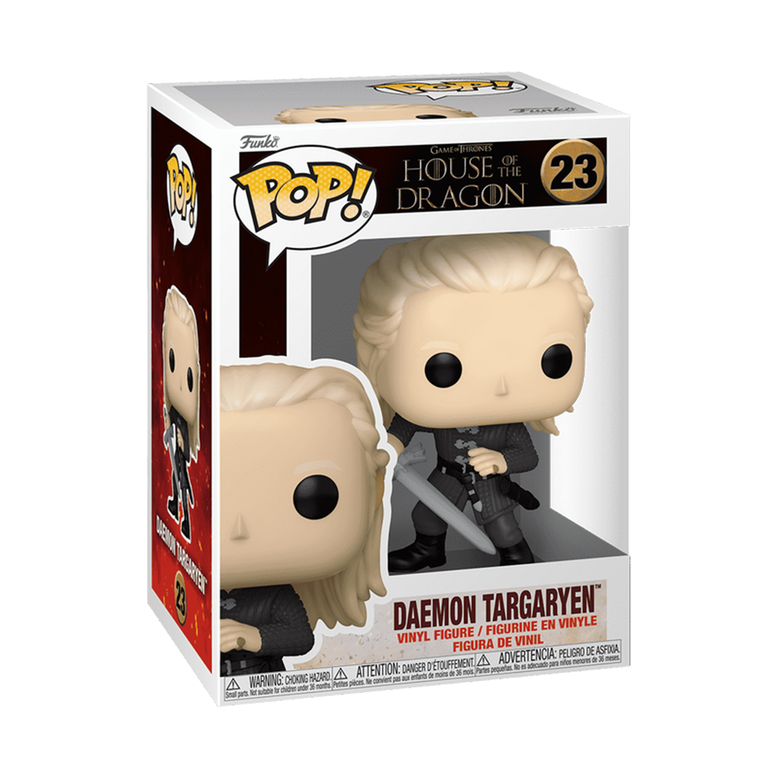Funko Pop! Tv: House of the Dragon S4 - Daemon Targaryen #23 - مجسم