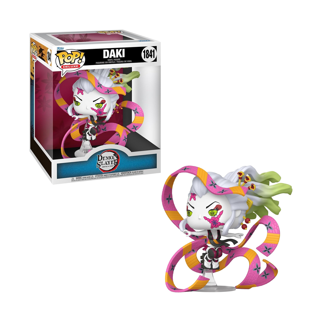 Funko Pop Deluxe! Animation: Demon Slayer - Daki (Demon Form) #1841 - مجسم Funko Pop Deluxe! Animation: Demon Slayer - Daki (Demon Form) #1841 - مجسم