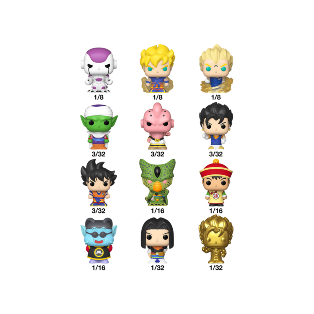 Bitty Pop! Animation: Dragon Ball Z - Singles - دمية Bitty Pop! Animation: Dragon Ball Z - Singles - دمية