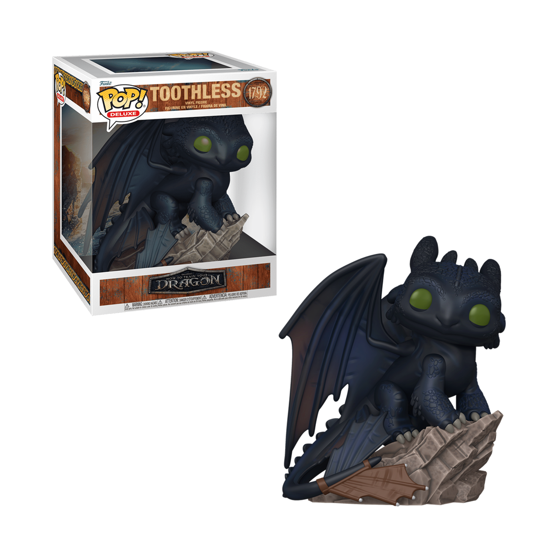 Funko Pop Deluxe! Movies: How to Train your Dragon LA S1 - Toothless #1792 - مجسم - Store 974 Electronics WLL  | ستور٩٧٤ للالكترونيات ذ.م.م
