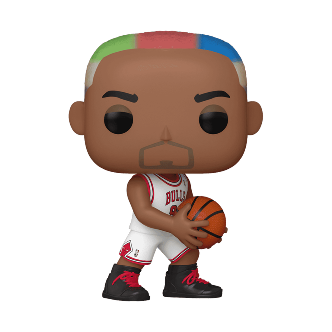 Funko Pop! Basketball: NBA Legends - Dennis Rodman (Bulls Home) #103 - مجسم - Store 974 Electronics WLL  | ستور٩٧٤ للالكترونيات ذ.م.م