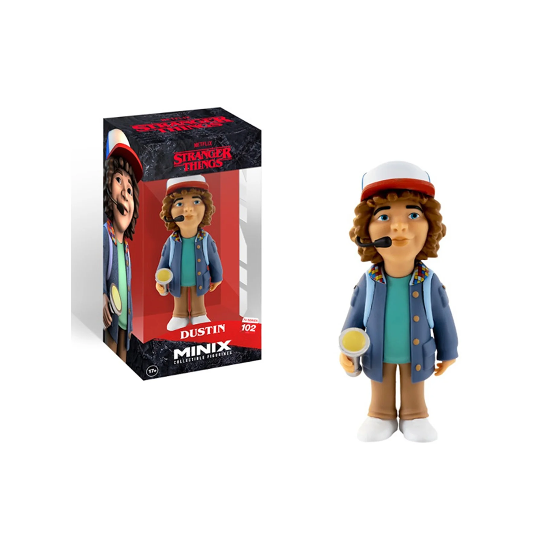 Minix Tv Series Stranger Things Dustin - دمية Minix Tv Series Stranger Things Dustin - دمية