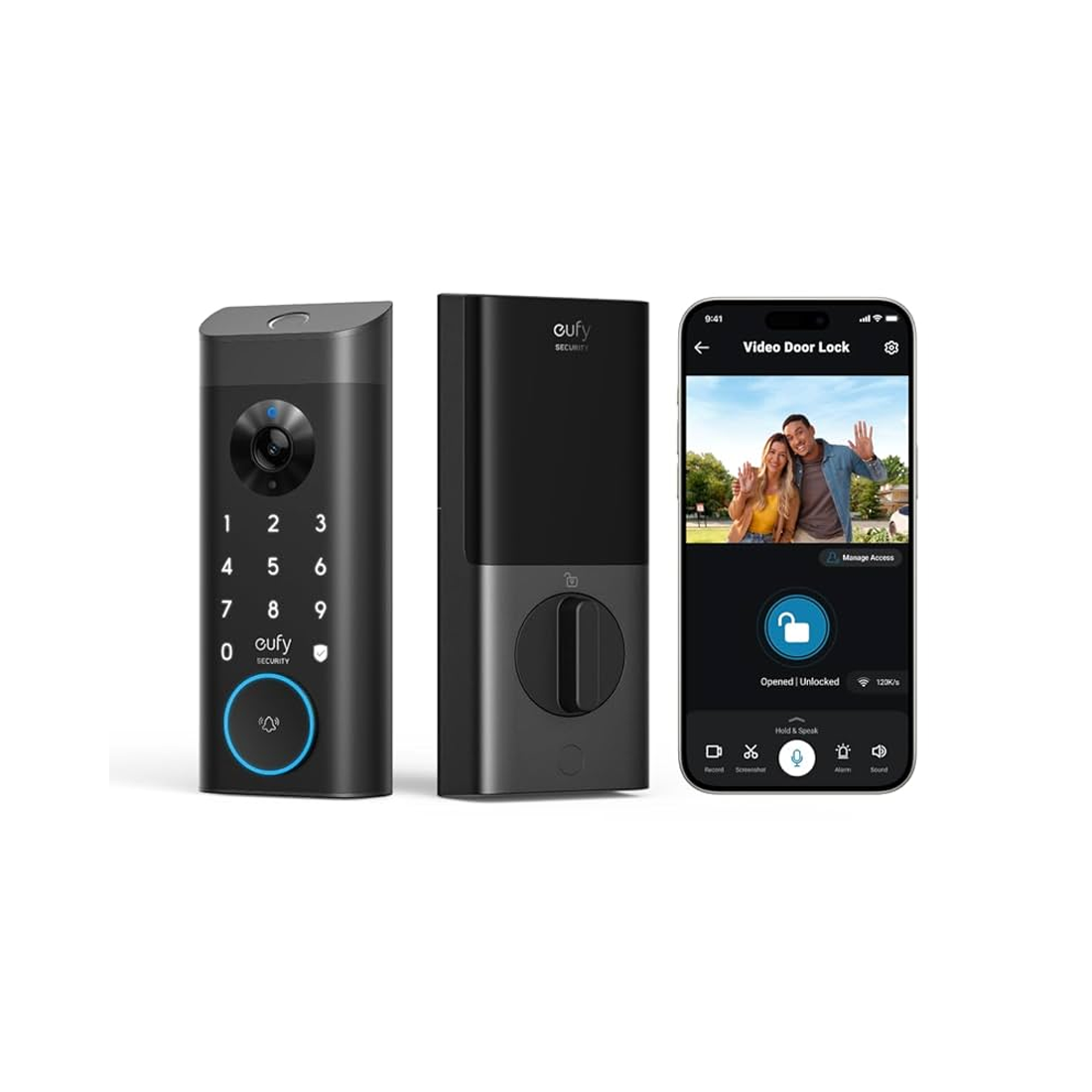 Eufy Security E330 Video Lock – Light Gray – قفل