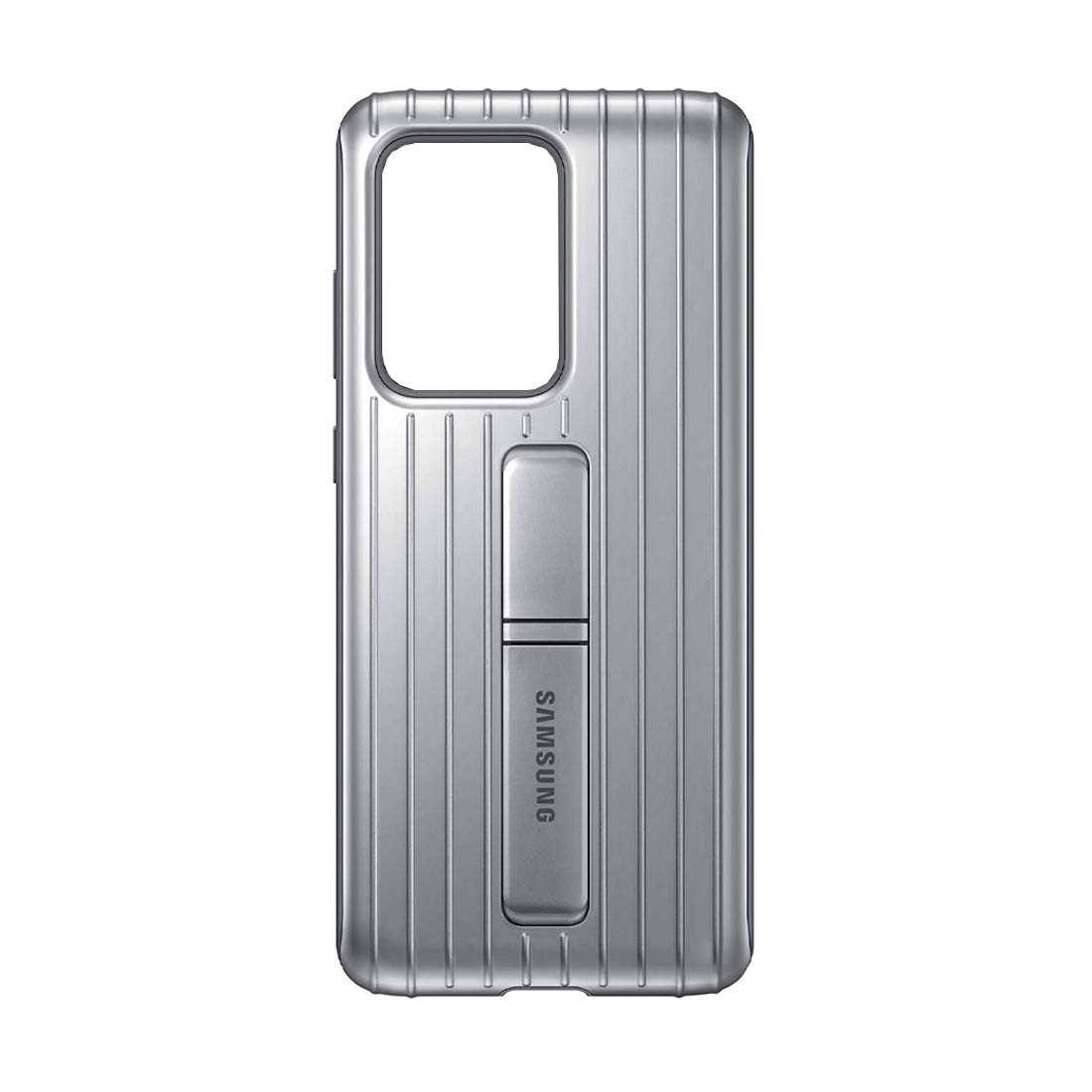 Galaxy S20 Ultra Protective Standing Cover - Grey - أكسسوارات - Store 974 | ستور ٩٧٤