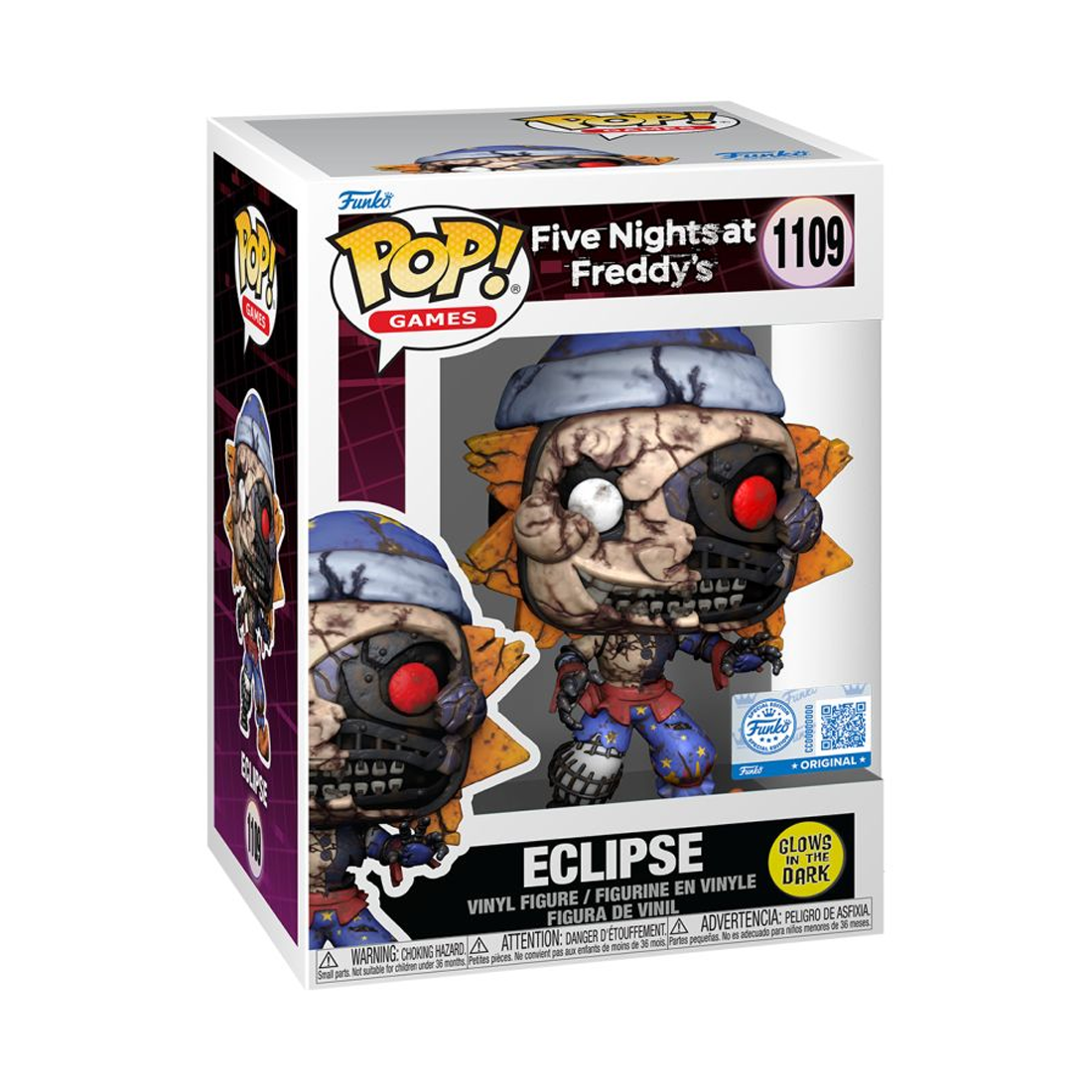 Funko Pop! Games: Five Nights at Freddy's Ruin - Eclipse (GW) (Exc) #1109 - مجسم - Store 974 Electronics WLL  | ستور٩٧٤ للالكترونيات ذ.م.م