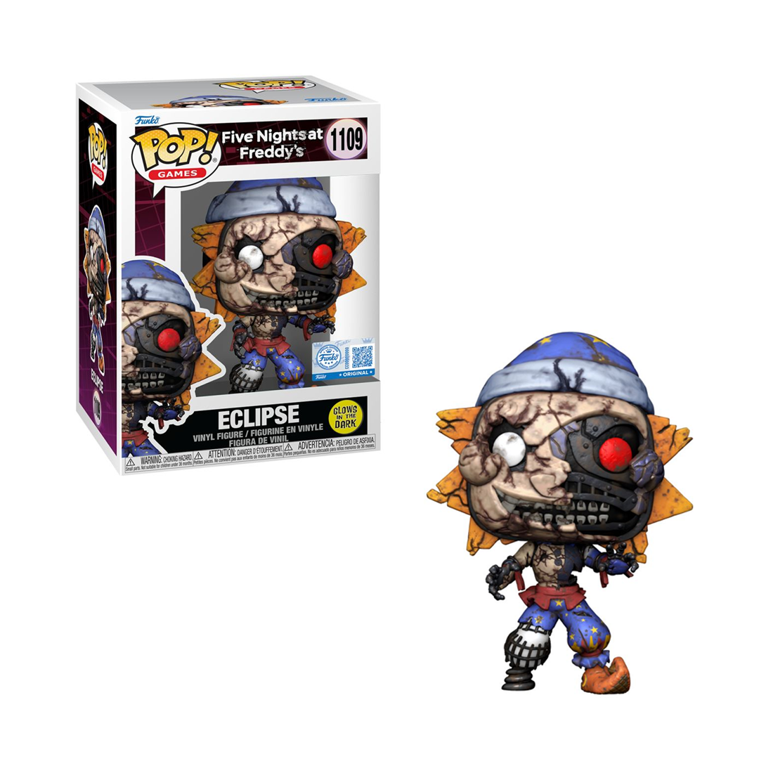 Funko Pop! Games: Five Nights at Freddy's Ruin - Eclipse (GW) (Exc) #1109 - مجسم - Store 974 Electronics WLL  | ستور٩٧٤ للالكترونيات ذ.م.م