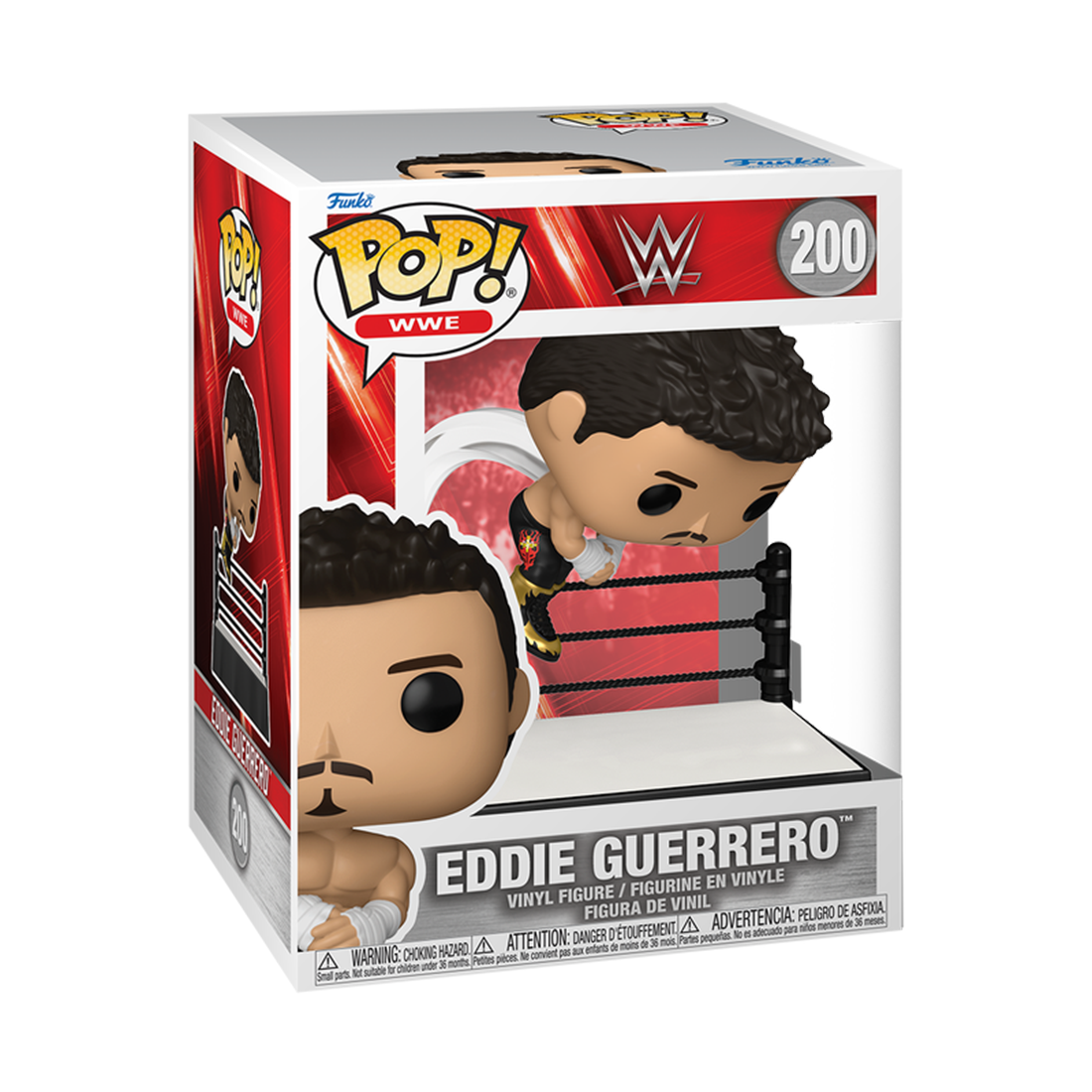 Funko Pop Deluxe! WWE: WWE S30 - Eddie Guerrero (Frog Splash) #200 - مجسم