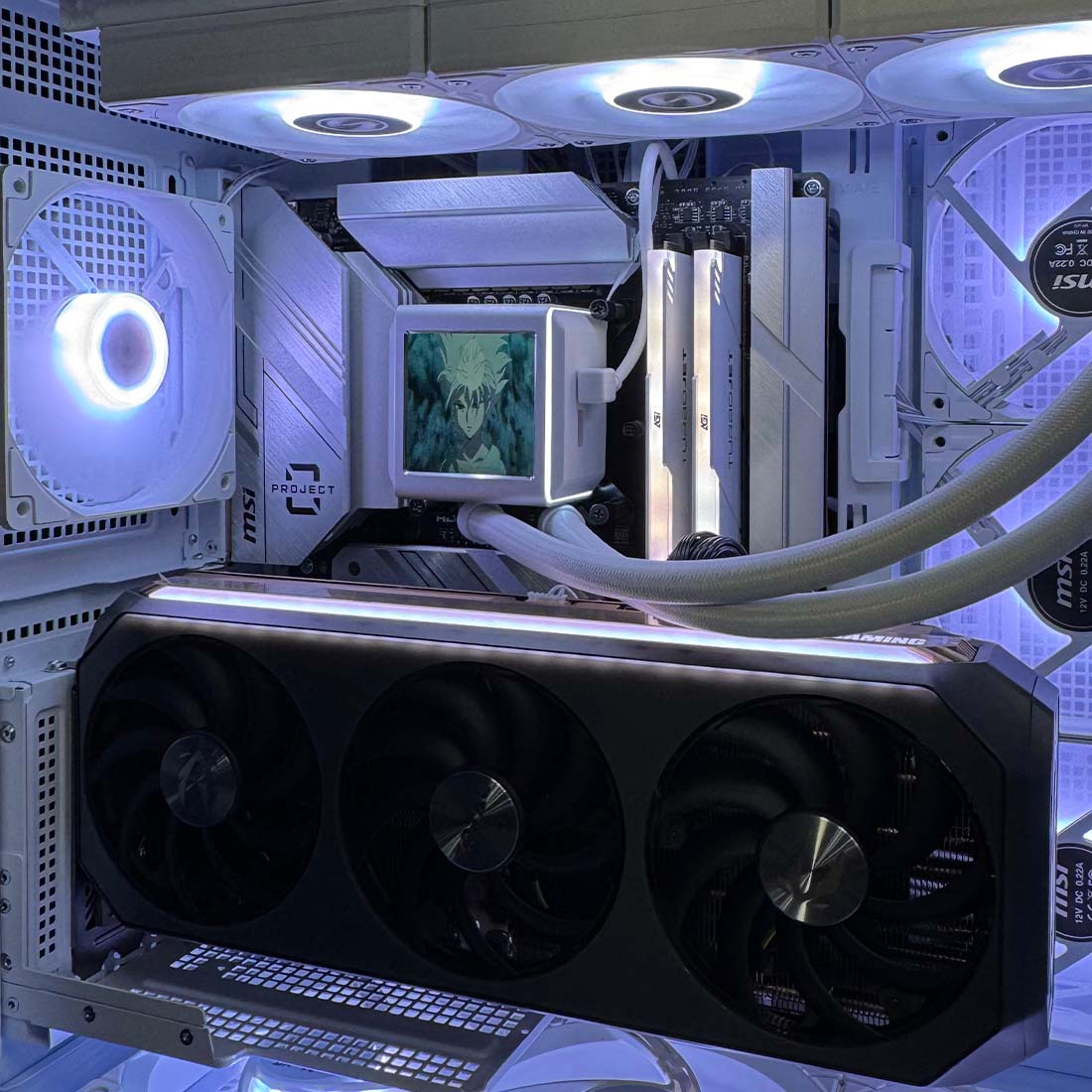 White Helios Build | كمبيوتر وايت هيليوس White Helios Build | كمبيوتر وايت هيليوس