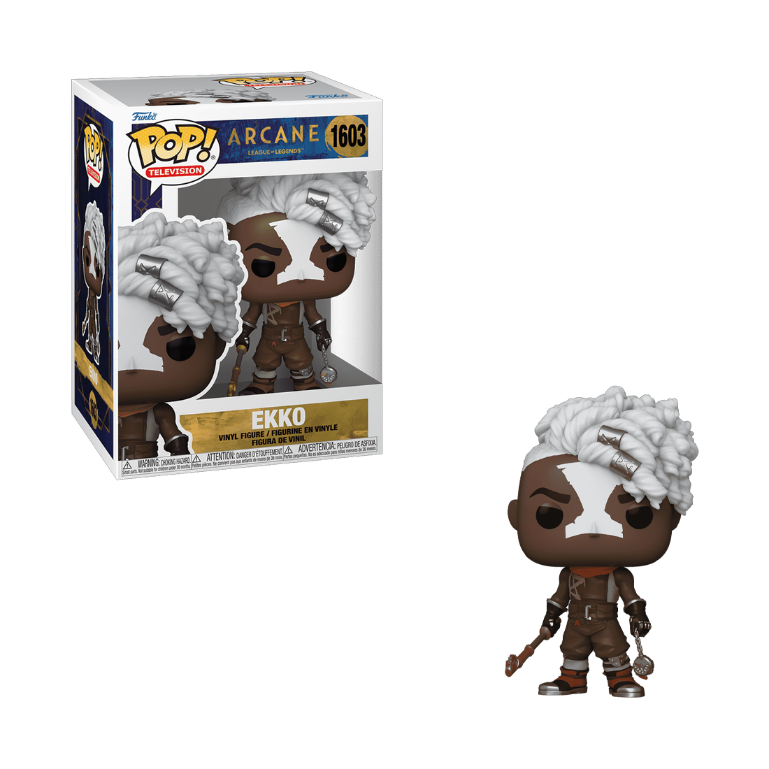 Funko Pop! TV: Arcane LoL S1 - Ekko #1603 - مجسم Funko Pop! TV: Arcane LoL S1 - Ekko #1603 - مجسم