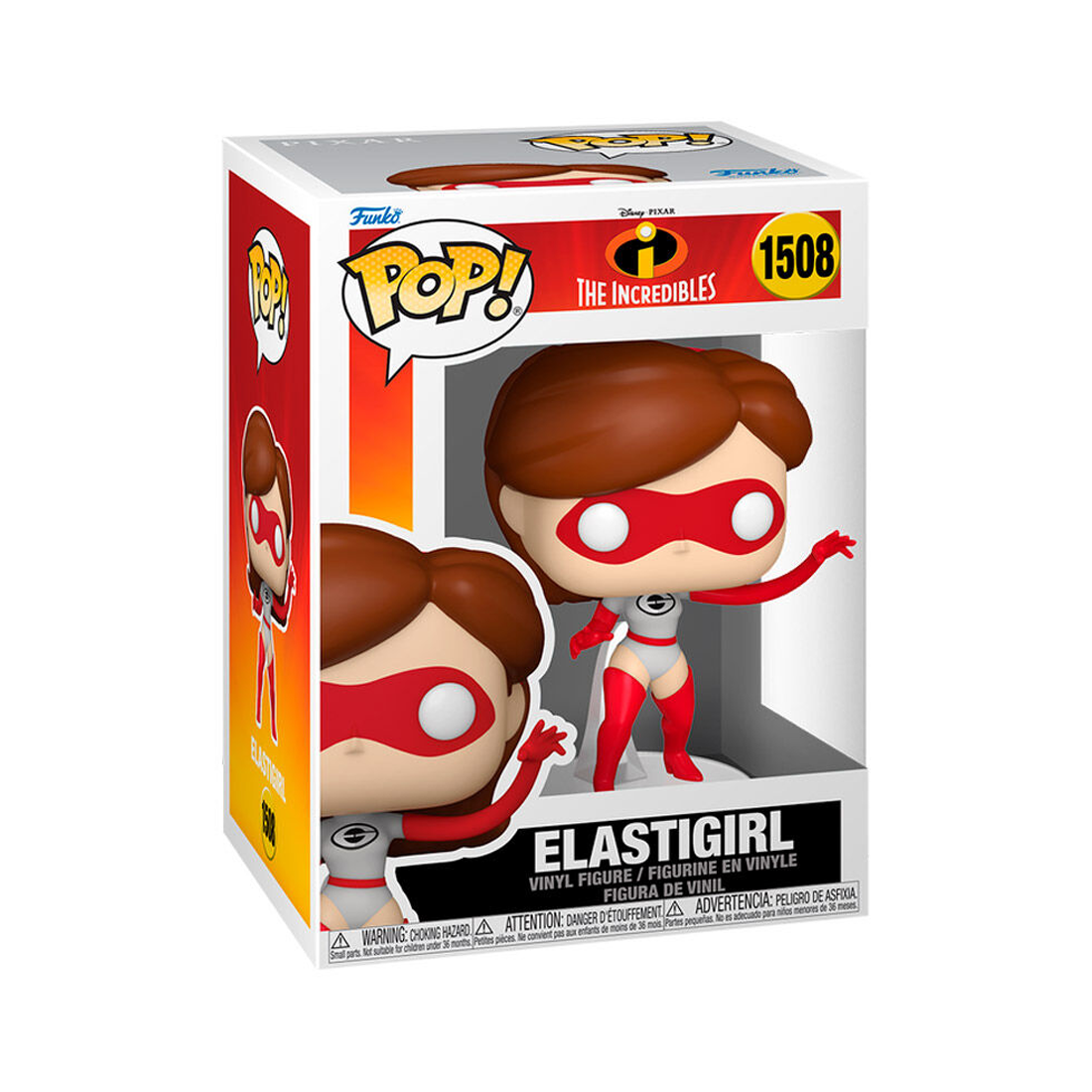 Funko Pop! Disney: Incredibles 20th - Elastigirl w/chase #1508 - دمية Funko Pop! Disney: Incredibles 20th - Elastigirl w/chase #1508 - دمية