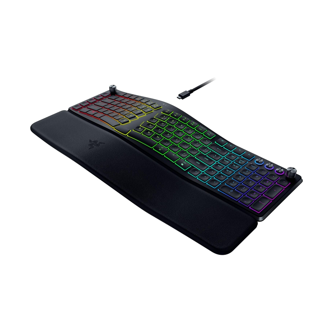 Razer Pro Type Ergo Wireless Split Ergonomic RGB Keyboard - لوحة مفاتيح Razer Pro Type Ergo Wireless Split Ergonomic RGB Keyboard - لوحة مفاتيح