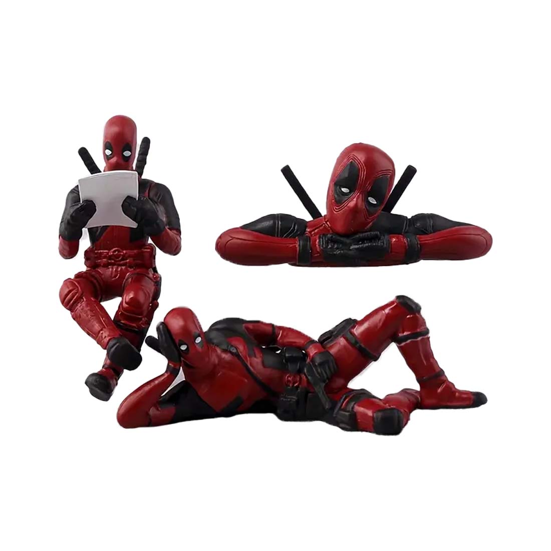 Marvel Deadpool Collectible Figurines - Style 4 (8x1x4cm) - مجسم