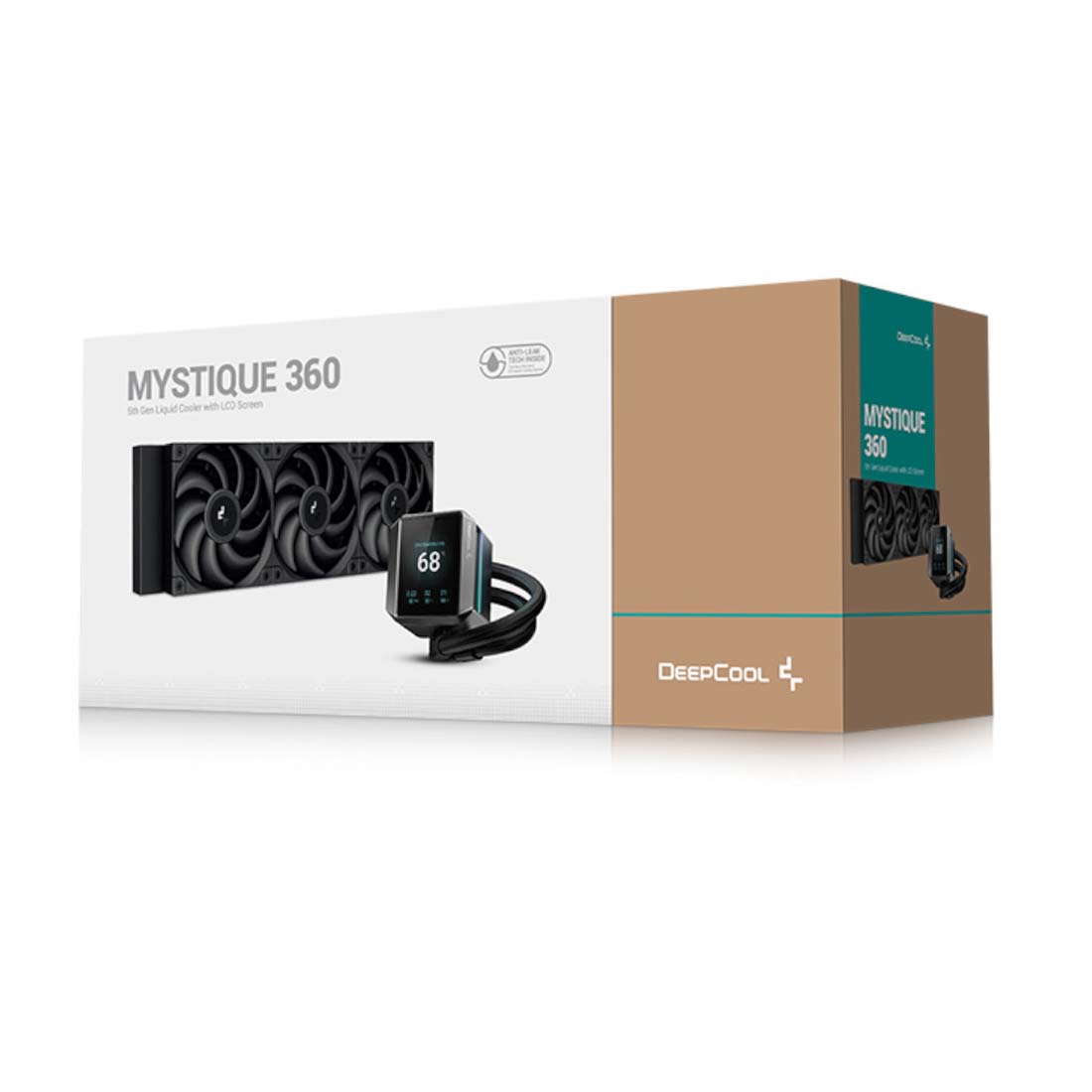 Deepcool Mystique 360 LCD 360mm AIO RGB CPU Liquid Cooler - مبرد - Store 974 | ستور ٩٧٤