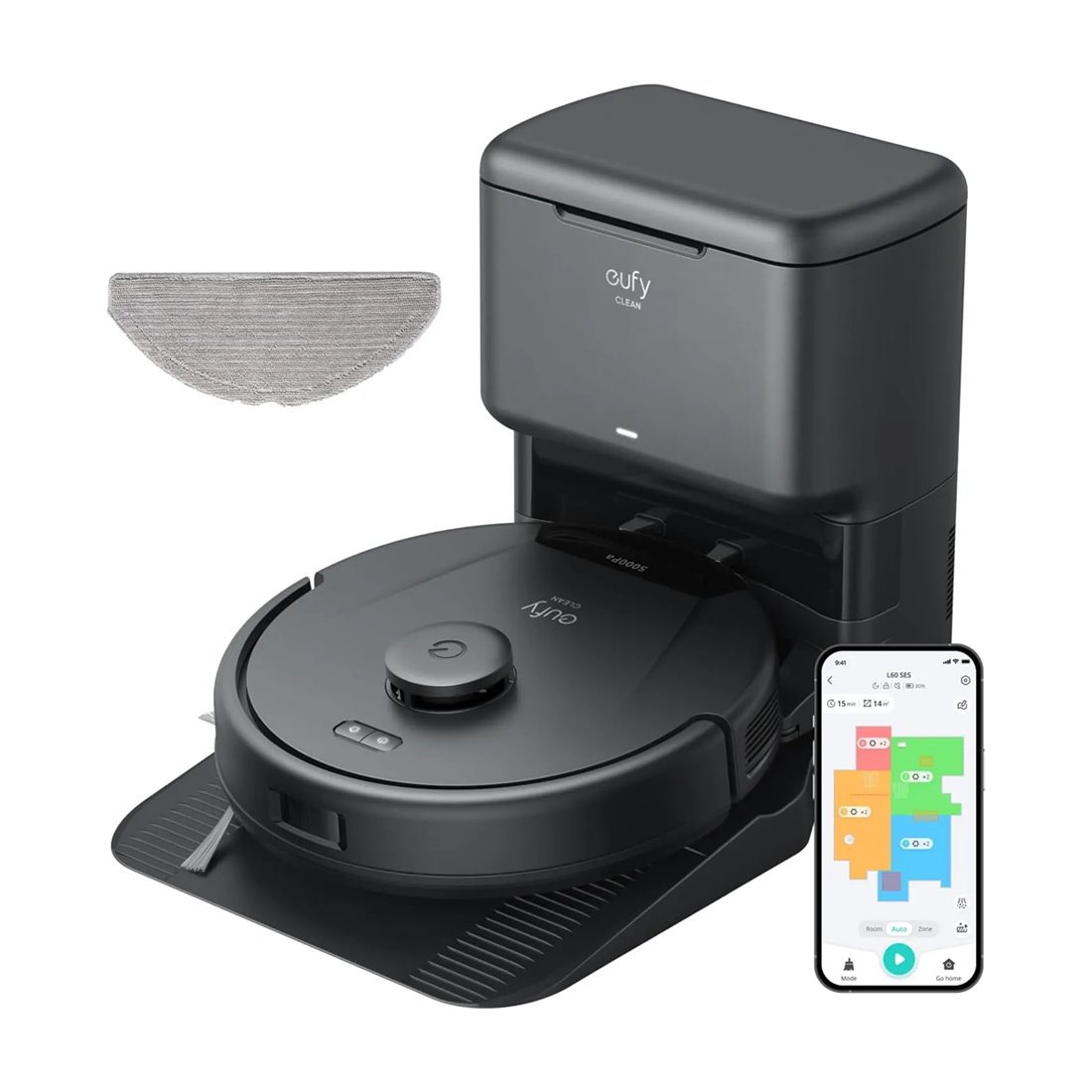 Anker Eufy Clean L60 Hybrid SES – Black – مكنسة