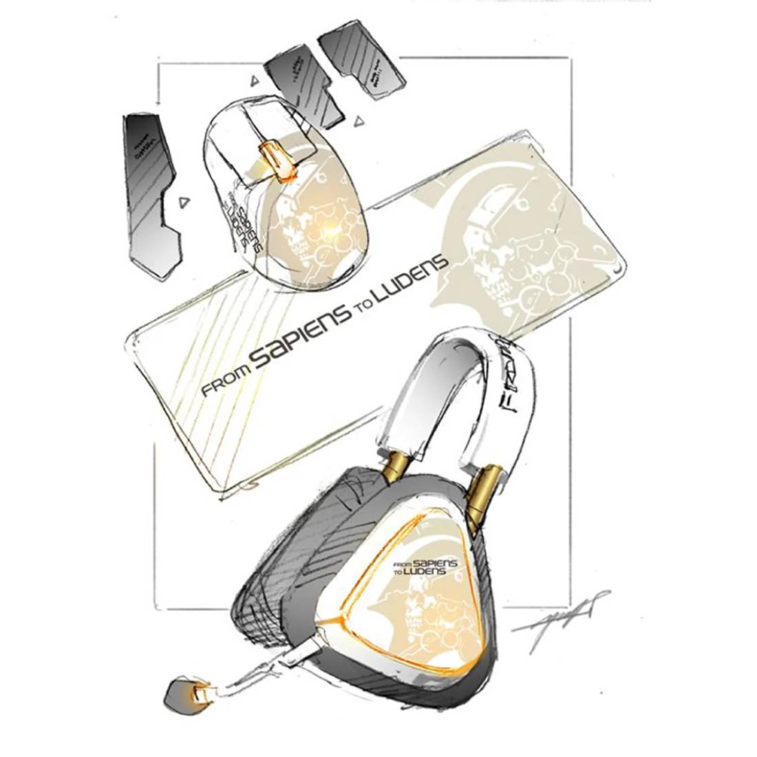 Asus ROG Keris II Origin-KJP Gaming Mouse - White - فأرة Asus ROG Keris II Origin-KJP Gaming Mouse - White - فأرة