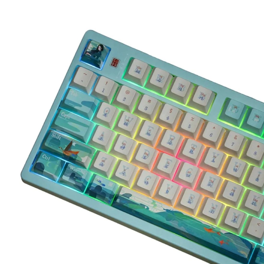 Varmilo VA100 Goddess Luo Gaming Mechanical Keyboard - loحة mفaTiح Varmilo VA100 Goddess Luo Gaming Mechanical Keyboard - loحة mفaTiح