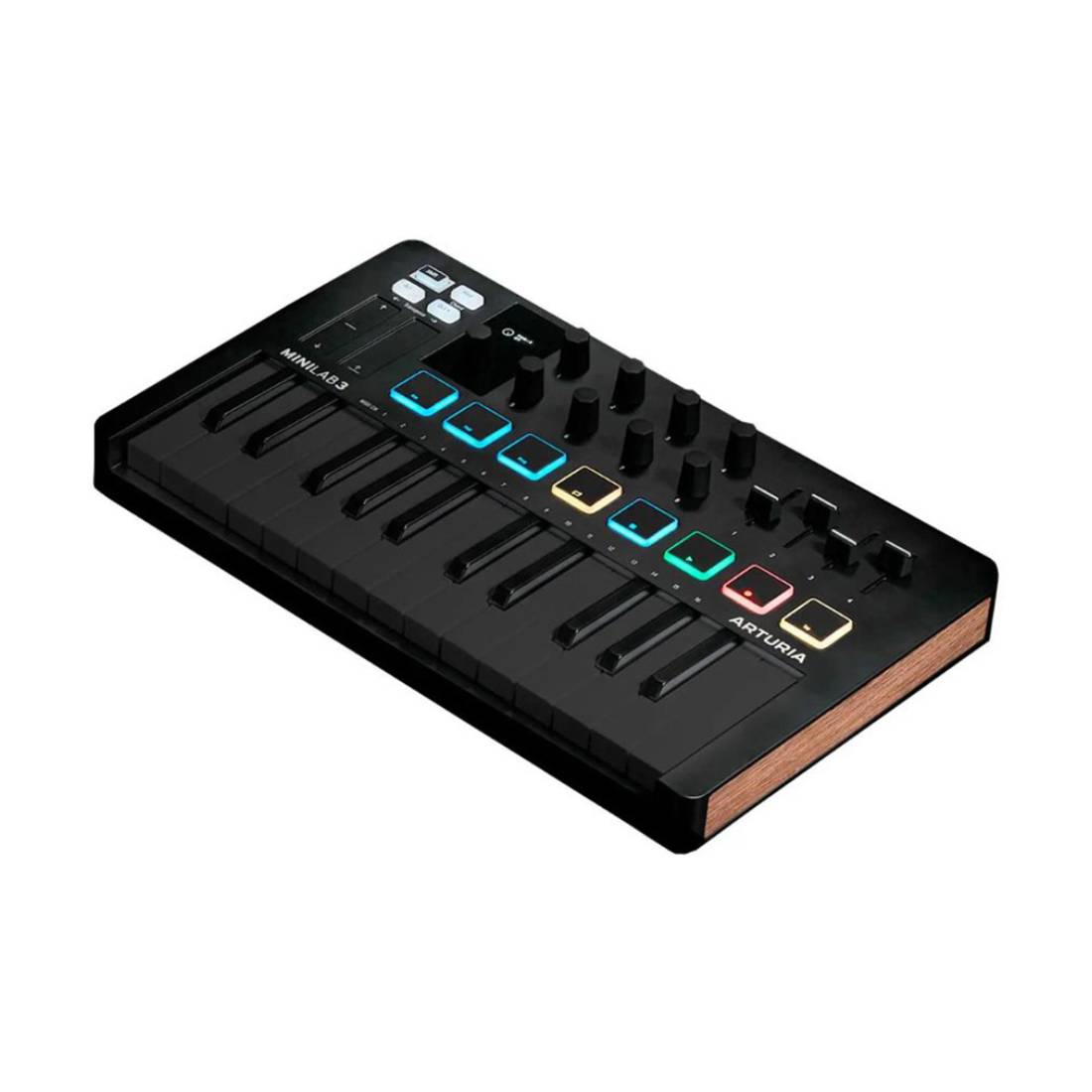Arturia MiniLab MKIII Midi Keyboard 25 - Deep Black - ميكروفون Arturia MiniLab MKIII Midi Keyboard 25 - Deep Black - ميكروفون