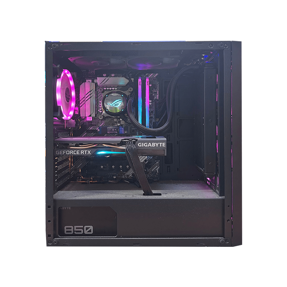 (Pre - Owned) Gaming PC Intel Core i7 - 10700 KF Processor Gigabyte 3060 Eagle OC 12GB Graphic Card Xigmatek ATX Case - كمبيوتر مستعمل - Store 974 | ستور ٩٧٤