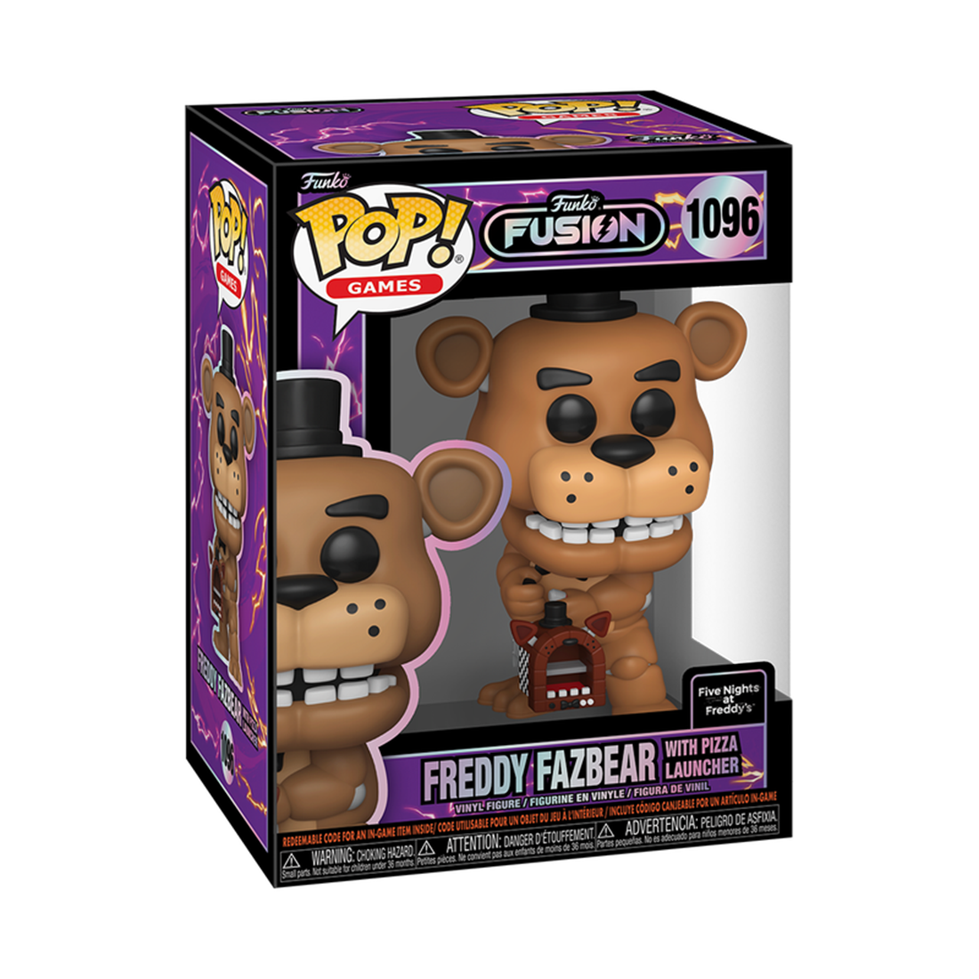 Pop! Games: Funko Fusion - Freddy w/chase #1096 - مجسم Pop! Games: Funko Fusion - Freddy w/chase #1096 - مجسم