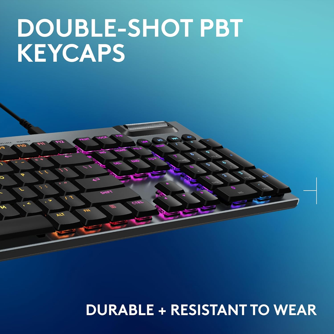 Logitech G915 X Low Profile Wired - Tactile Gaming Keyboard - Black - لوحة مفاتيح Logitech G915 X Low Profile Wired - Tactile Gaming Keyboard - Black - لوحة مفاتيح