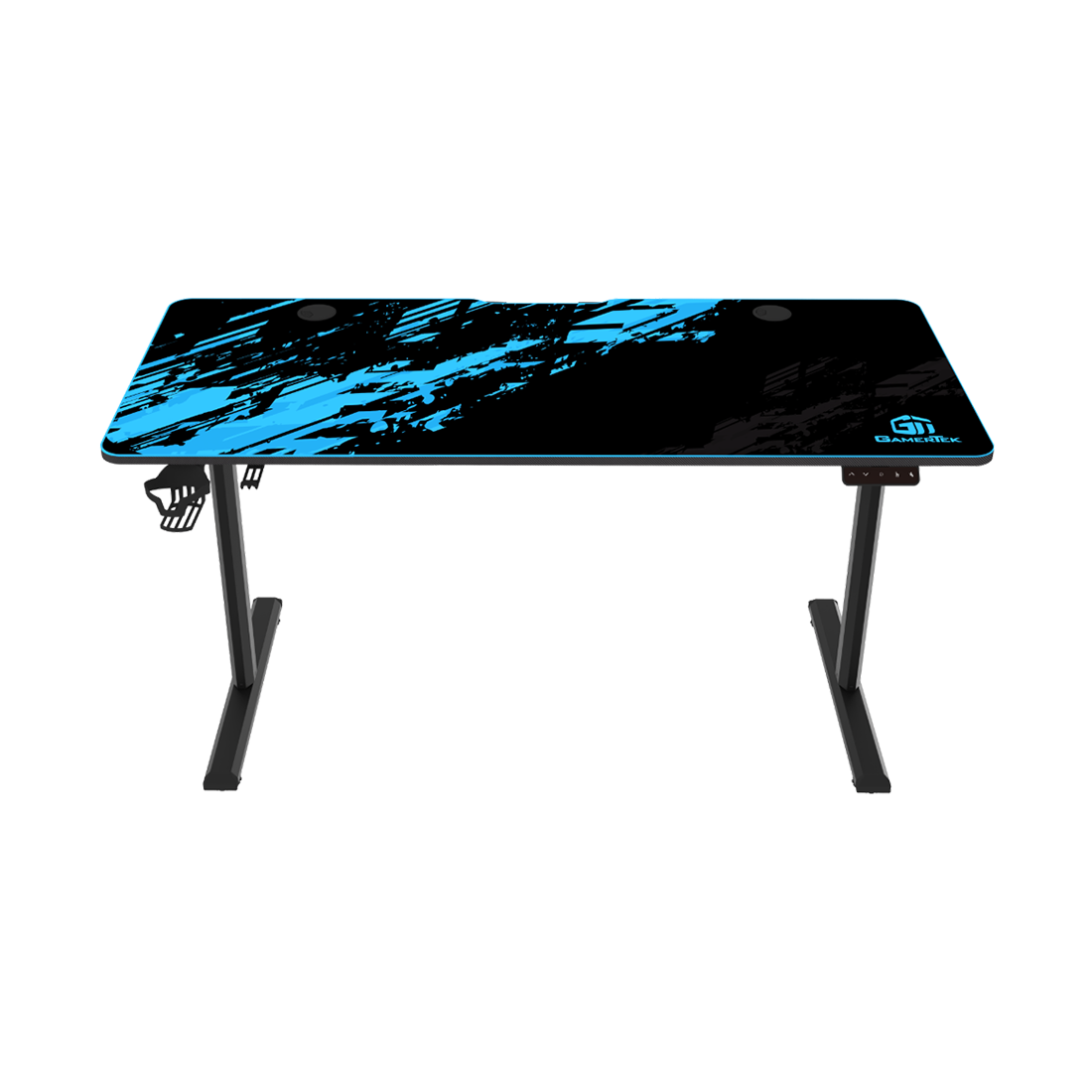 GamerTek GT-Elevate X Gaming Desk - Blue & Black - طاولة ألعاب