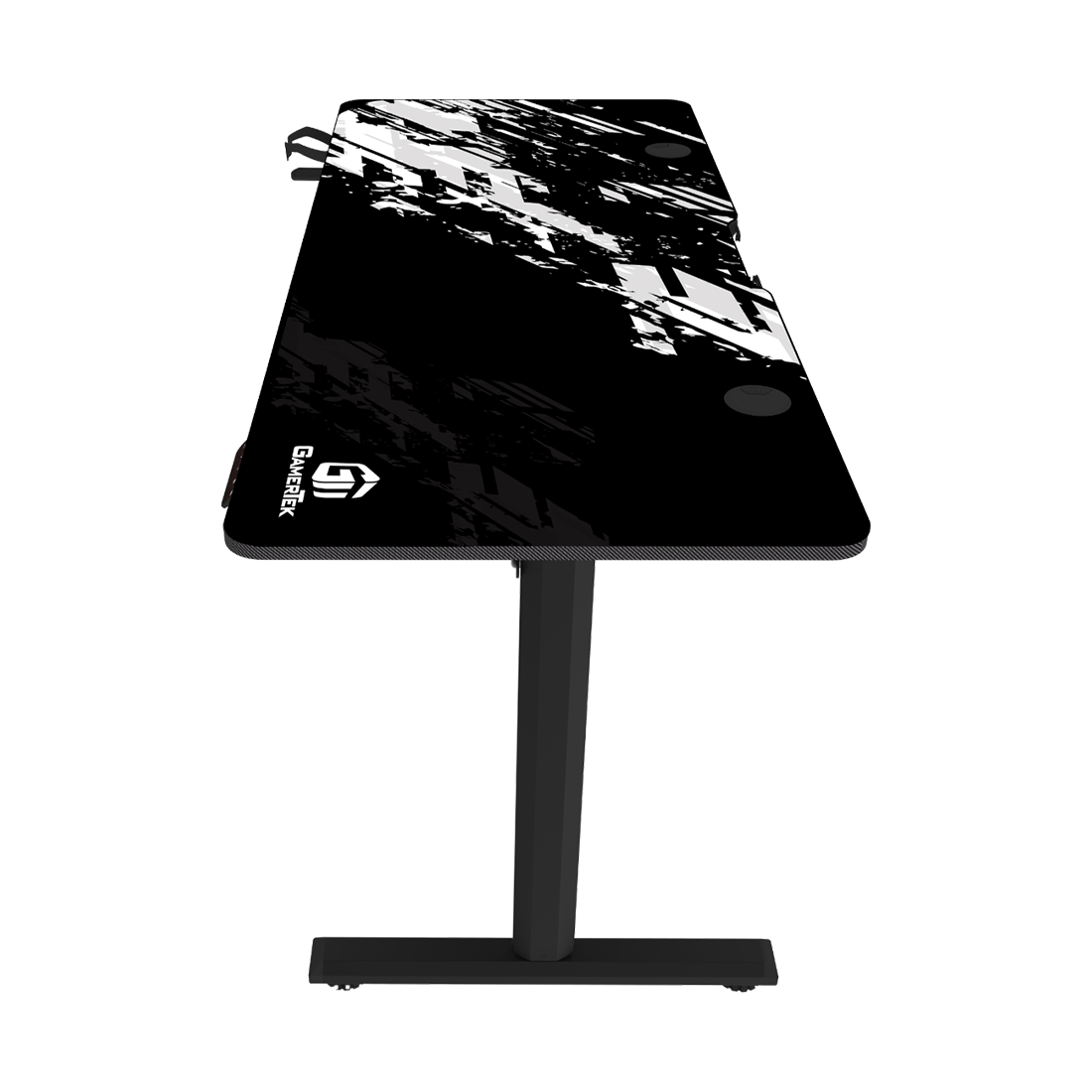 GamerTek GT-Elevate X Gaming Desk - White & Black - طاولة ألعاب GamerTek GT-Elevate X Gaming Desk - White & Black - طاولة ألعاب
