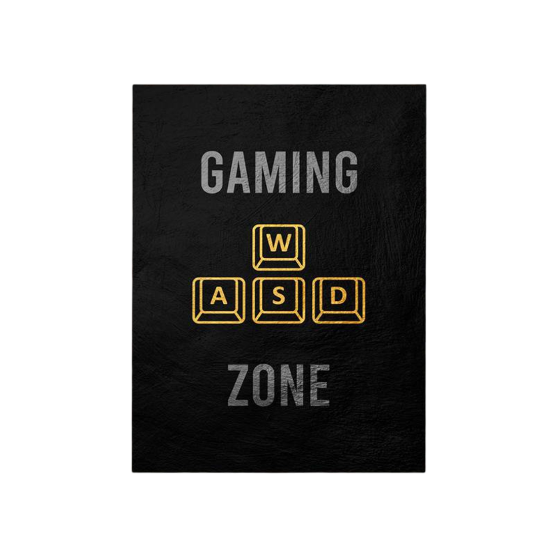 Gaming Zone WASD Poster (30 x 40 cm) - ملصق