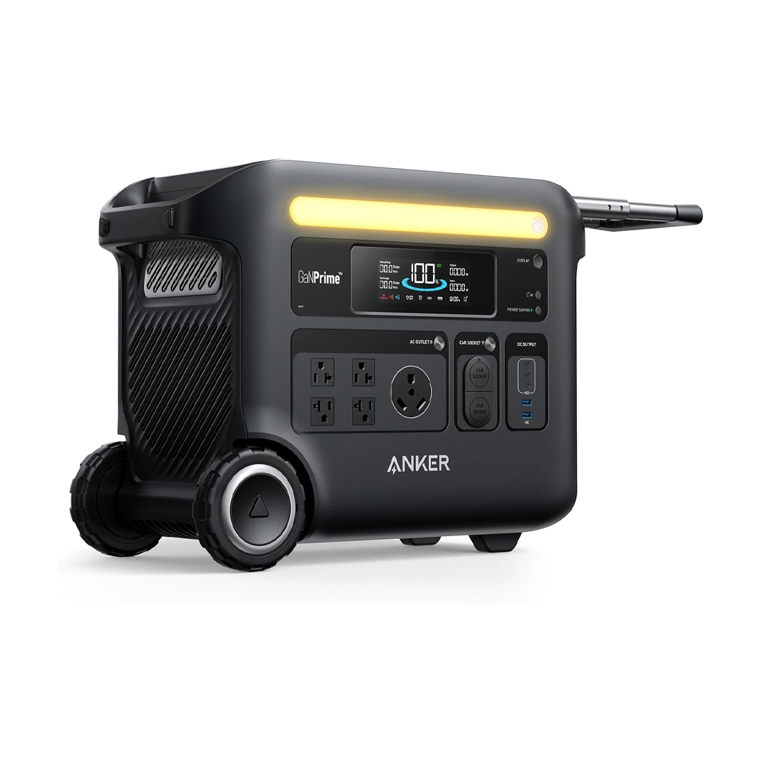 Anker Solix F2600 Portable Power Station – Black – محطة طاقة - Store 974 Electronics WLL  | ستور٩٧٤ للالكترونيات ذ.م.م