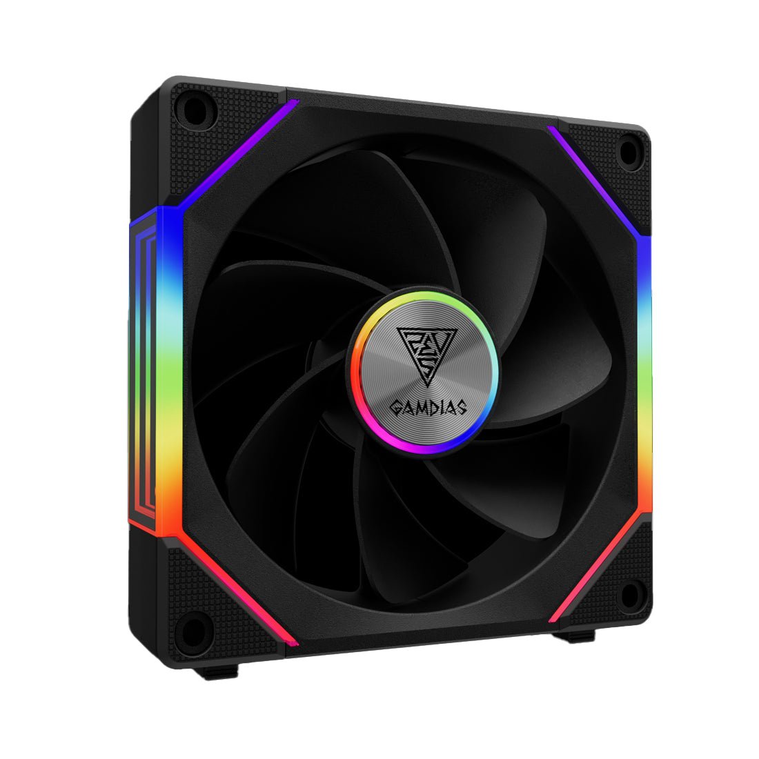 Gamdias AEOLUS P2-1201 PBT Fan Case -Black- مروحة تبريد Gamdias AEOLUS P2-1201 PBT Fan Case -Black- مروحة تبريد