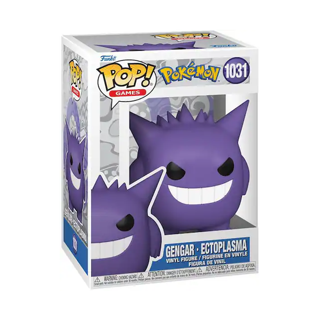 Funko Pop! Games: Pokemon - Gengar #1031 - مجسم - Store 974 Electronics WLL  | ستور٩٧٤ للالكترونيات ذ.م.م