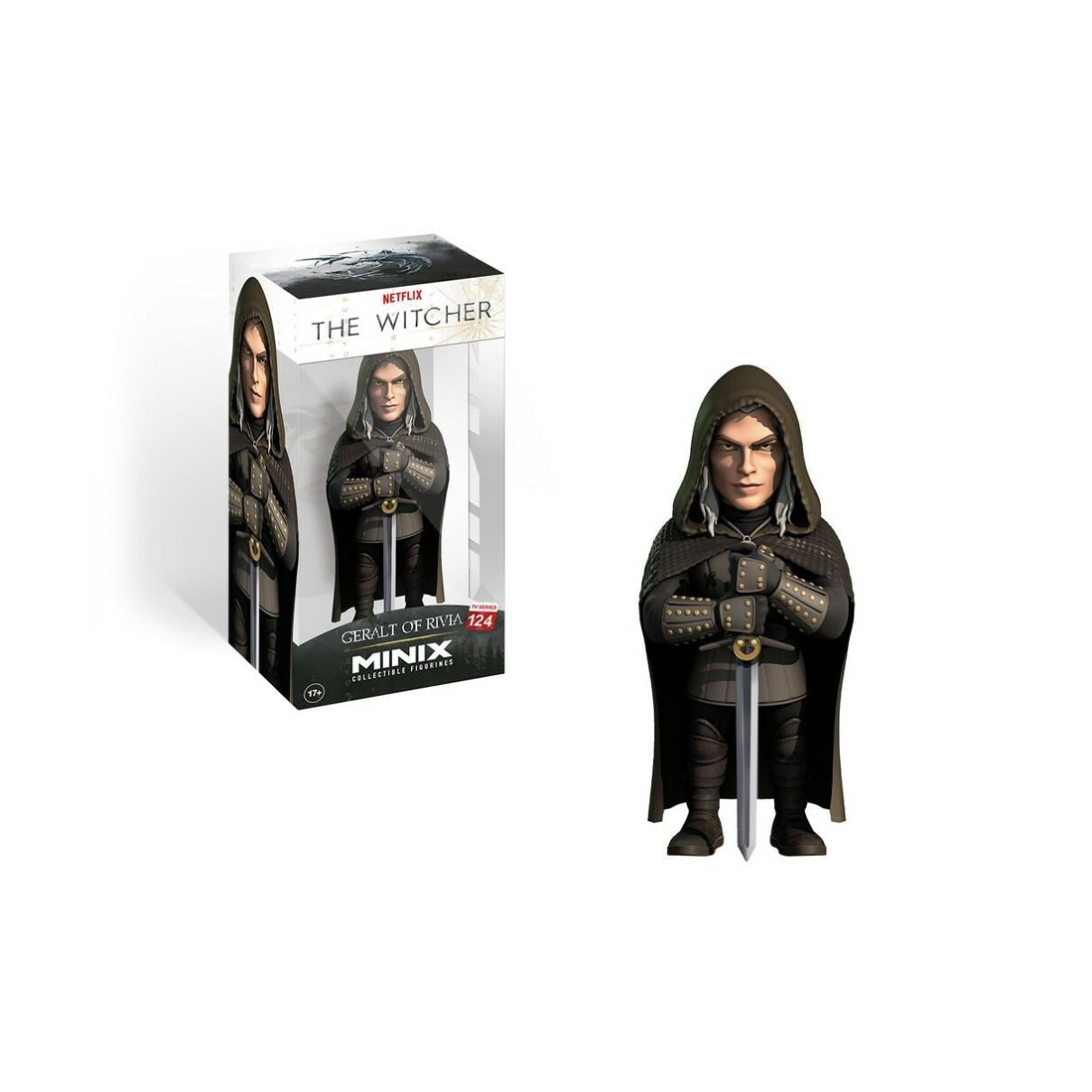 Minix Tv Series The Witcher Geralt - دمية - Store 974 Electronics WLL  | ستور٩٧٤ للالكترونيات ذ.م.م