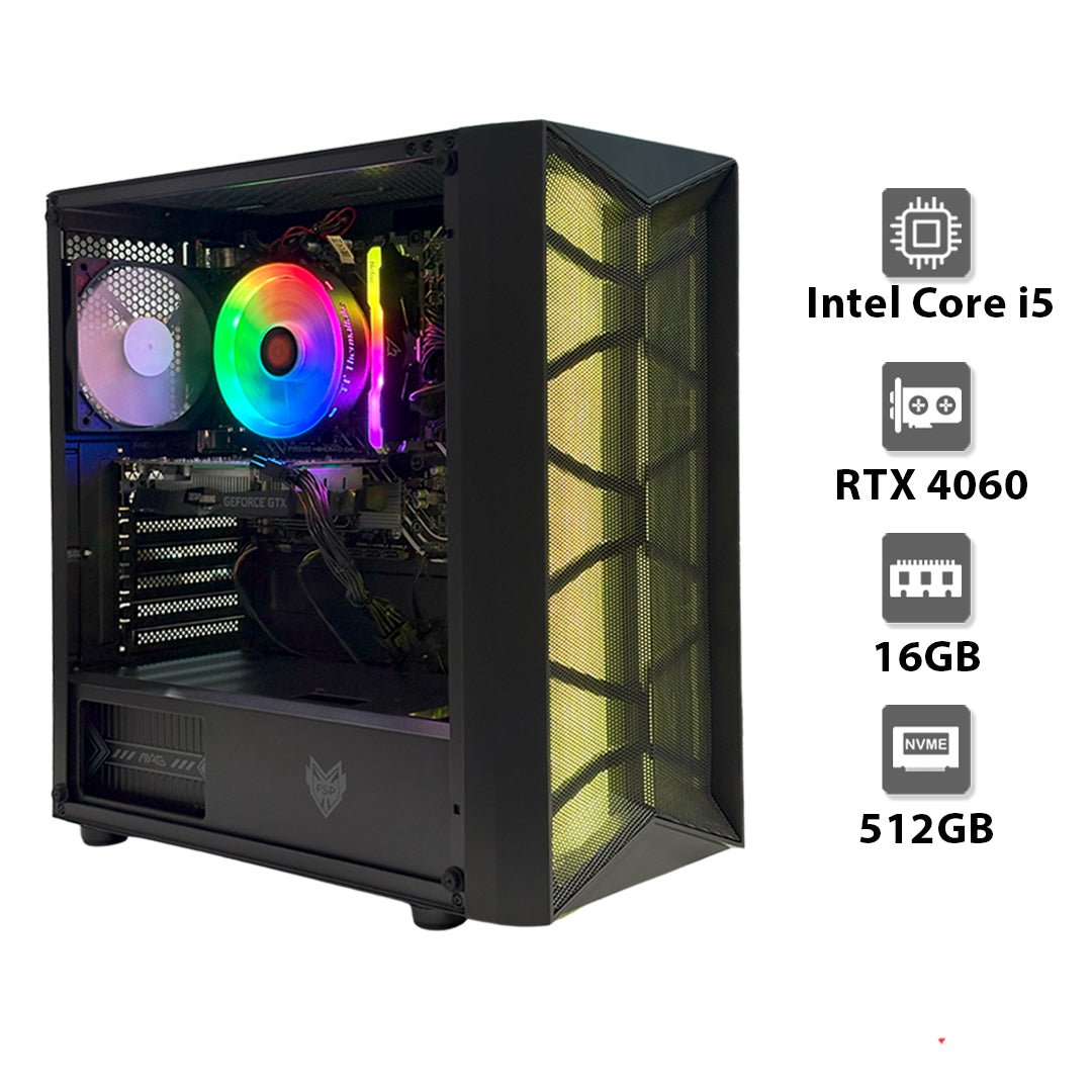 Nova Shadow Build |14100GTX1650B-1 -| كمبيوتر نوفا شادوا