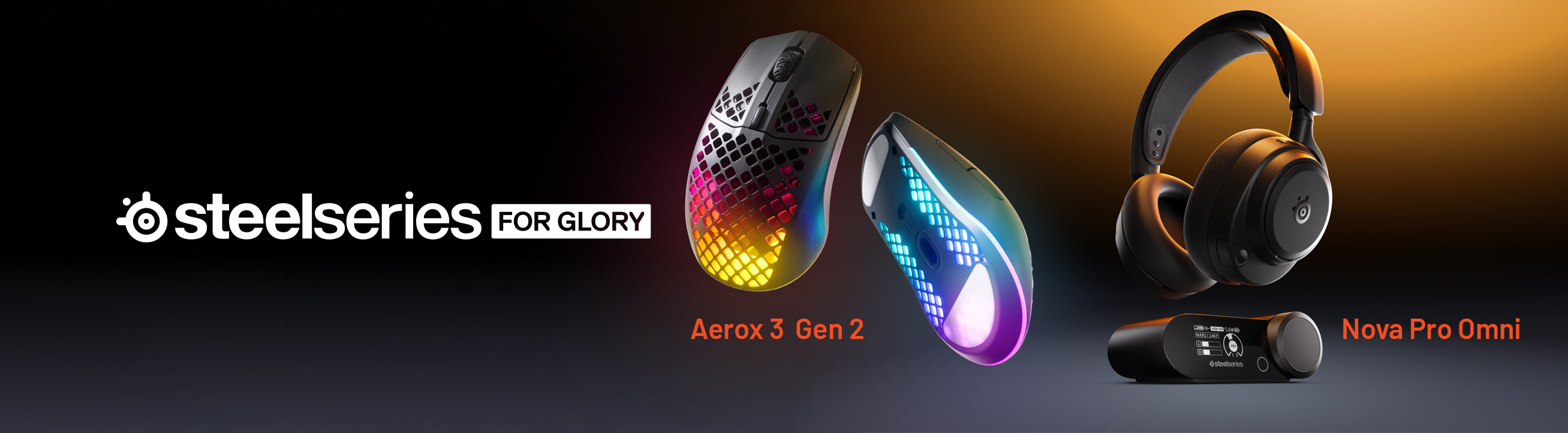 SteelSeries Glory Collection Banner