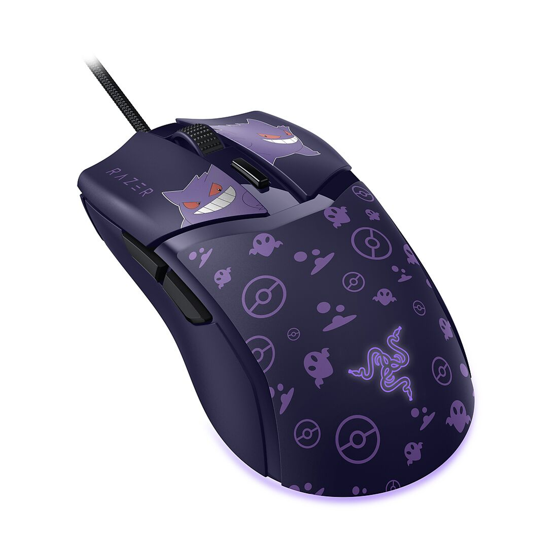 Razer Cobra Lightweight Wired Gaming Mouse with Razer Chroma RGB - Gengar Edition - فأرة Razer Cobra Lightweight Wired Gaming Mouse with Razer Chroma RGB - Gengar Edition - فأرة