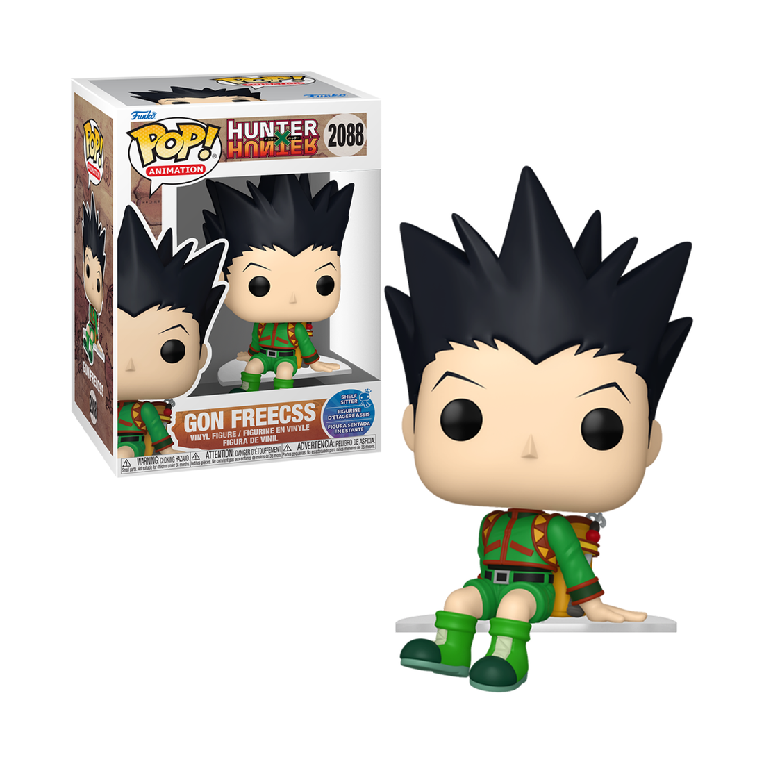 Pop! Animation: Hunter X Hunter - Gon Freecss #2088 - مجسم Pop! Animation: Hunter X Hunter - Gon Freecss #2088 - مجسم