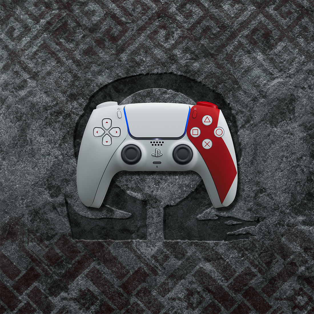 Sony PS5 God Of War 20th Anniversary Dualsense Controller - وحدة تحكم Sony PS5 God Of War 20th Anniversary Dualsense Controller - وحدة تحكم