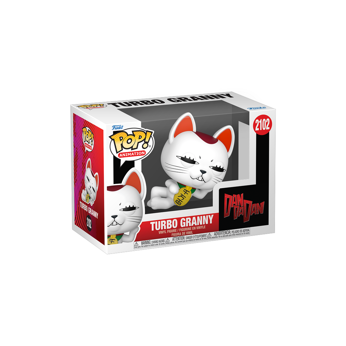 Funko Pop! Animation: Dandadan - Turbo Granny Cat #2102 - مجسم
