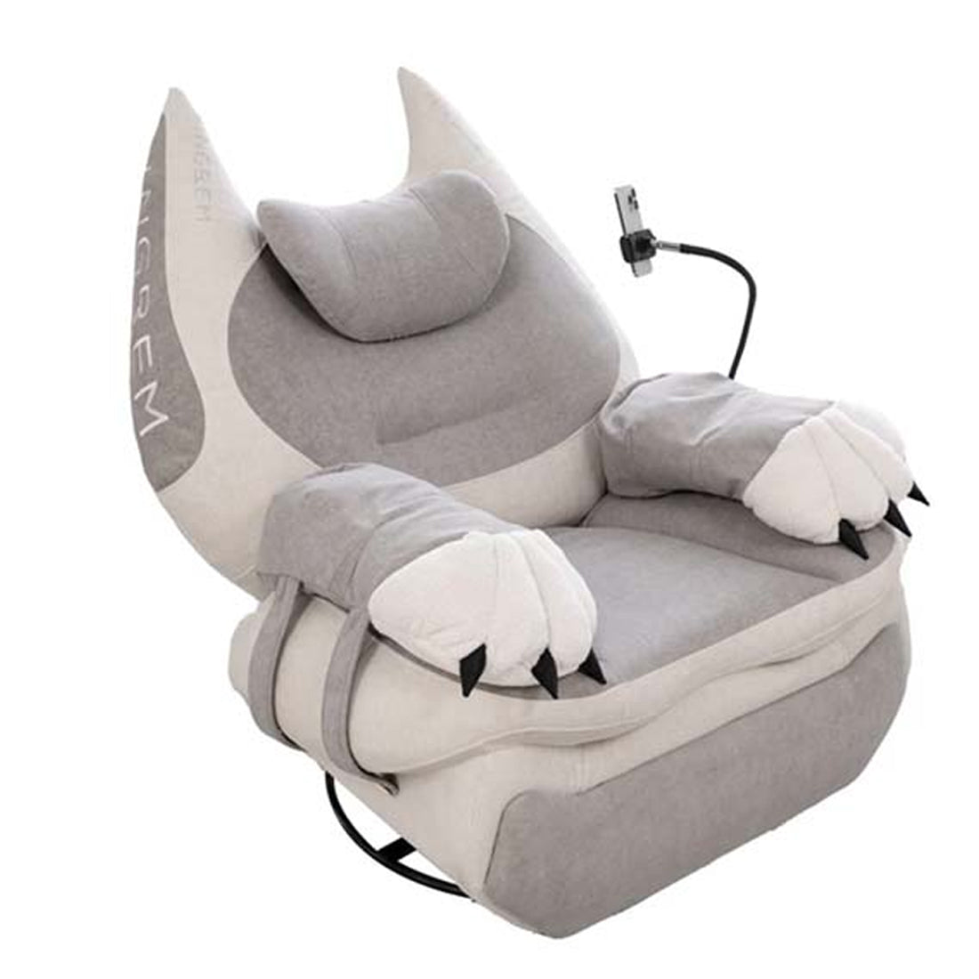 Power Smart Sofa Recliner - Gray - مقعد ألعاب - Store 974 Electronics WLL  | ستور٩٧٤ للالكترونيات ذ.م.م