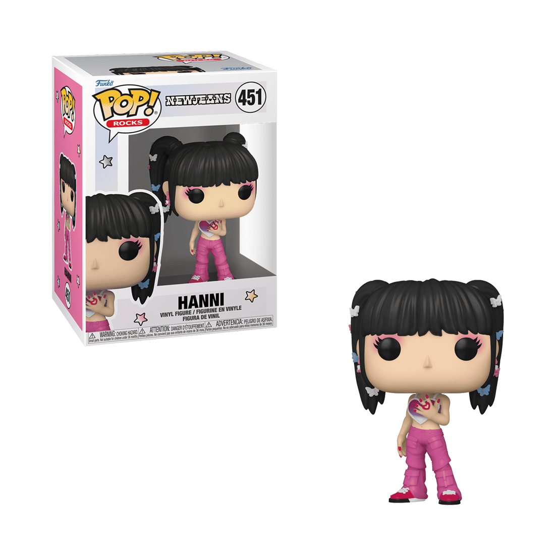 Funko Pop! Rocks: New Jeans - Hanni #451 - مجسم Funko Pop! Rocks: New Jeans - Hanni #451 - مجسم