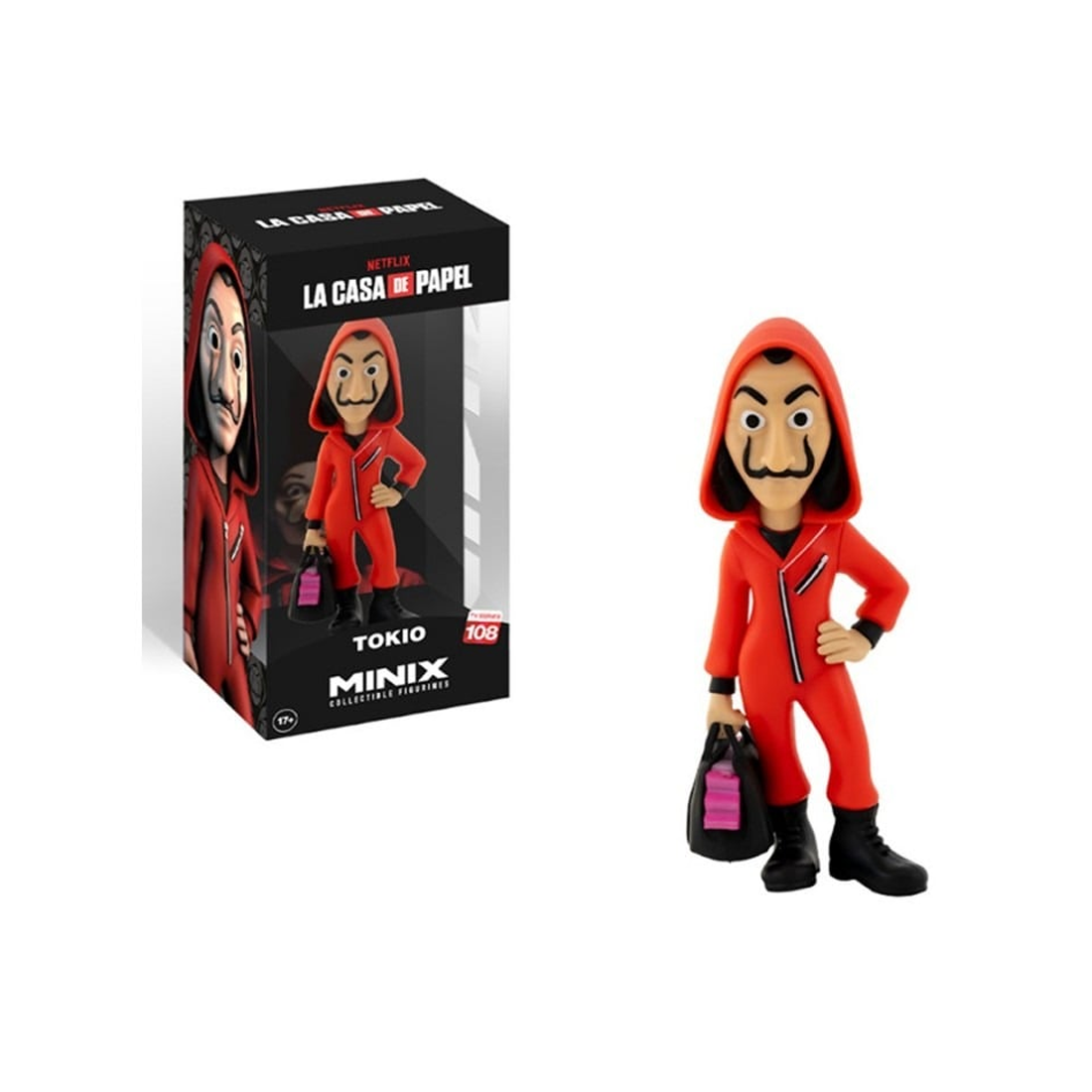 Minix Tv Series Money Heist Tokio W/ Mask - دمية - Store 974 Electronics WLL  | ستور٩٧٤ للالكترونيات ذ.م.م
